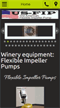 Mobile Screenshot of americanwinepump.com